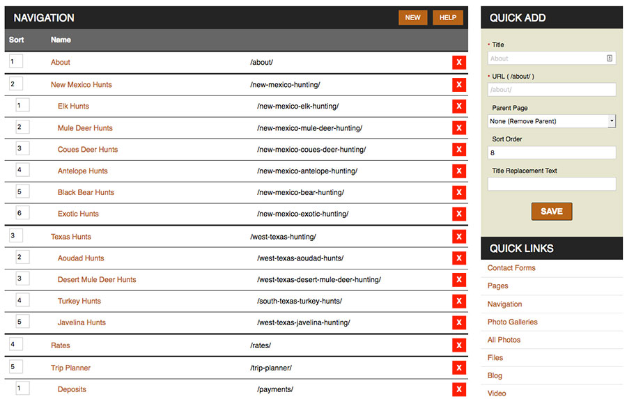 Navigation Tools