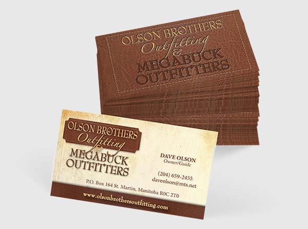 View Deer Outfitter Business Cards