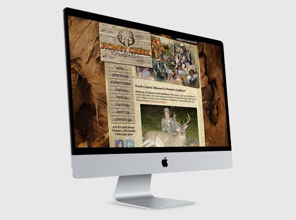 Deer Hunting Outfitter Web Design