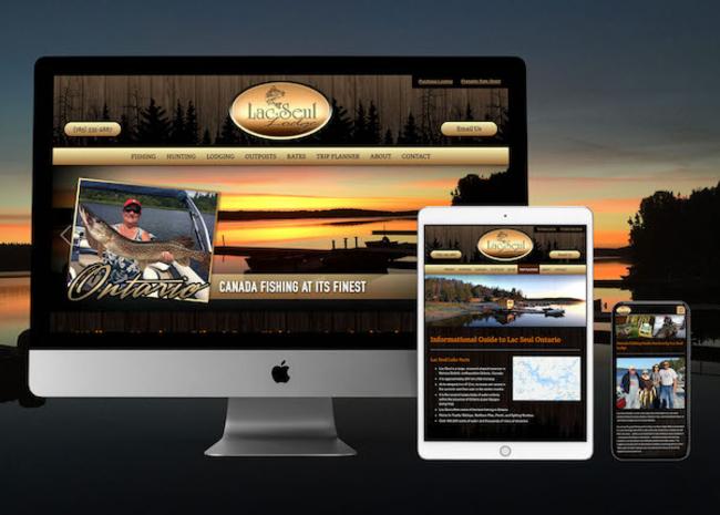 Fishing Web Design