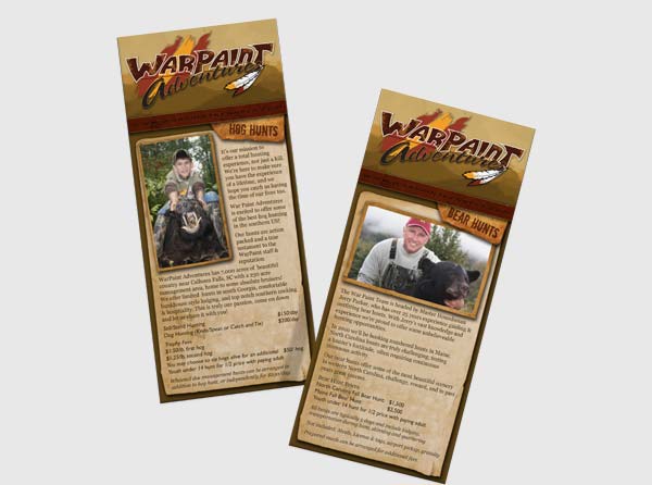 Hog Hunting Guide Rackcards