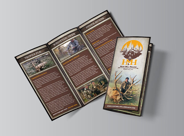 Hunting Ranch Brochure Design