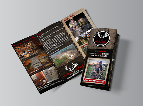 Whitetail Hunting Outfitter Brochures